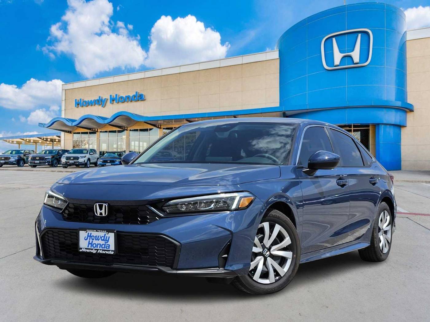 2025 Honda Civic LX — Sedan — 1,703 mi — Austin, TX