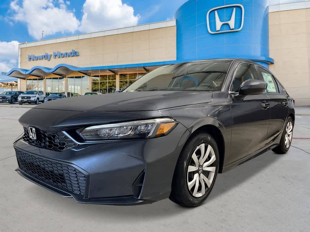 2025 Honda Civic LX — Sedan — 1,244 mi — Austin, TX