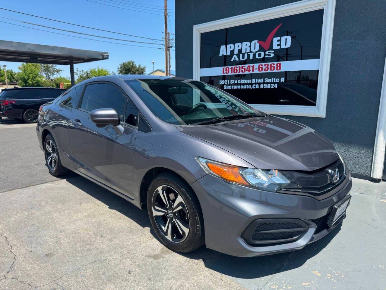 2015 Honda Civic EX — Coupe — 86,644 mi — Sacramento, CA