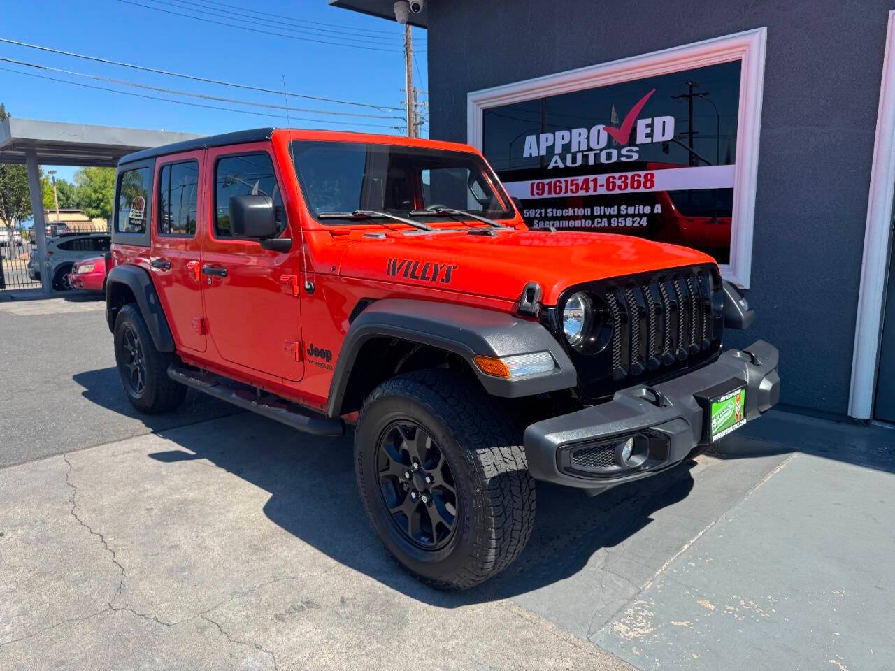 2020 Jeep Wrangler Willys Sport — SUV — 82,856 mi — Sacramento, CA