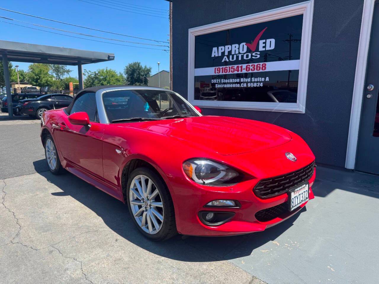 2017 FIAT 124 Spider Lusso — Convertible — 76,544 mi — Sacramento, CA