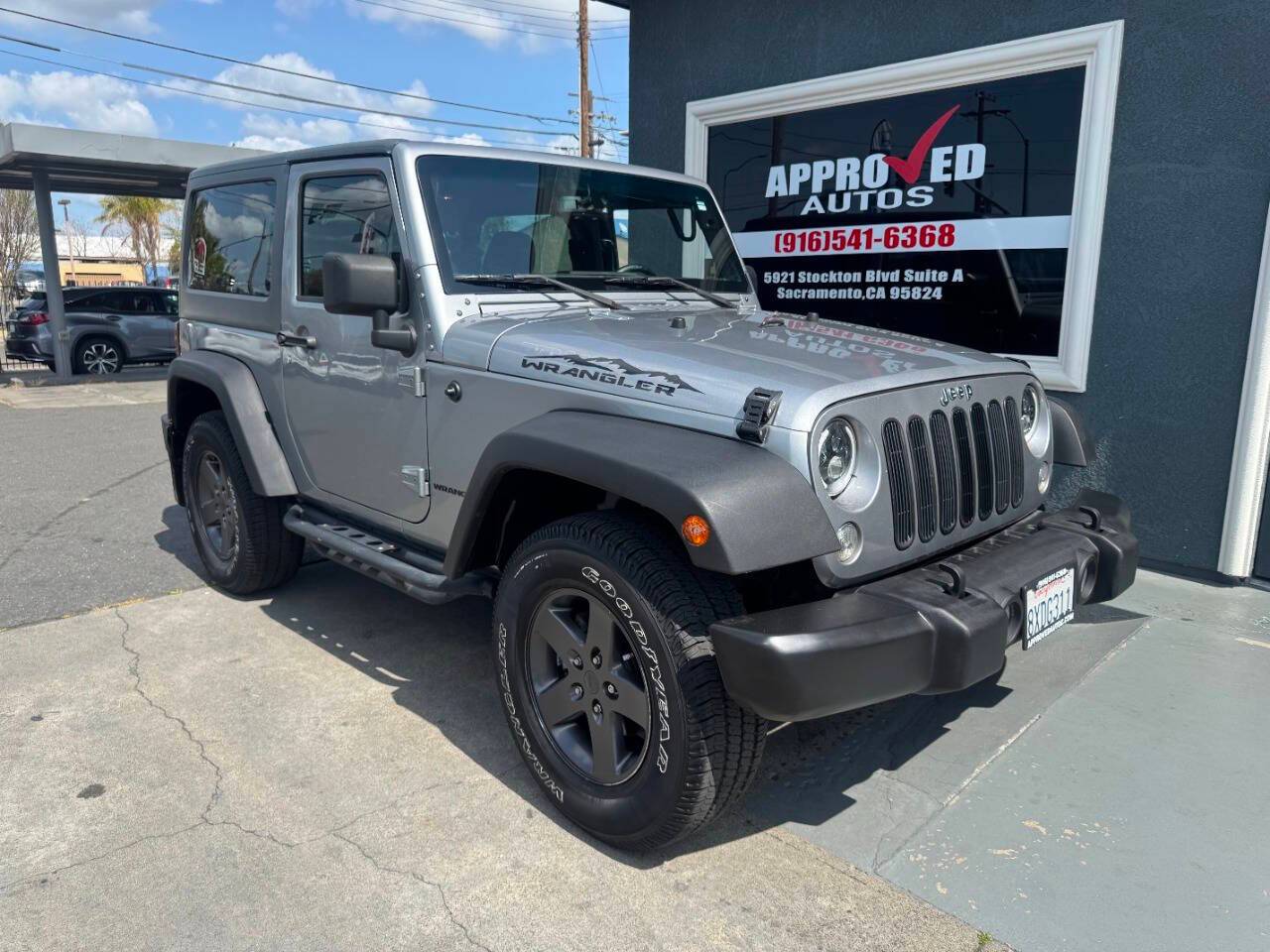 2015 Jeep Wrangler Sport — SUV — 80,432 mi — Sacramento, CA