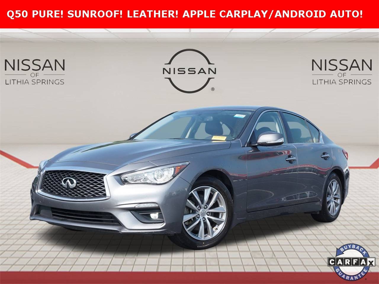 2021 INFINITI Q50 3.0t PURE — Sedan — 56,767 mi — Lithia Springs, GA