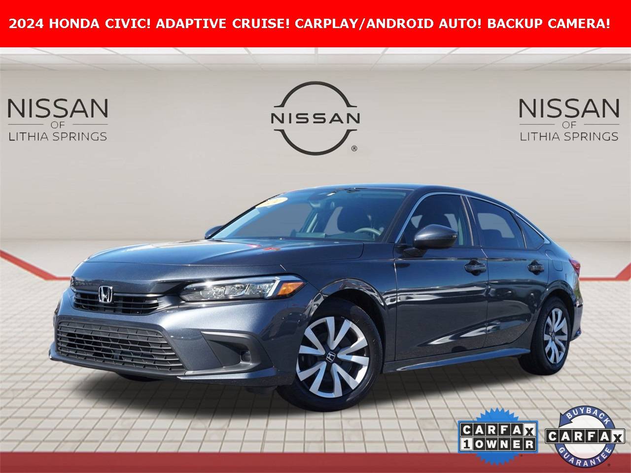 2024 Honda Civic LX — Sedan — 5,141 mi — Lithia Springs, GA