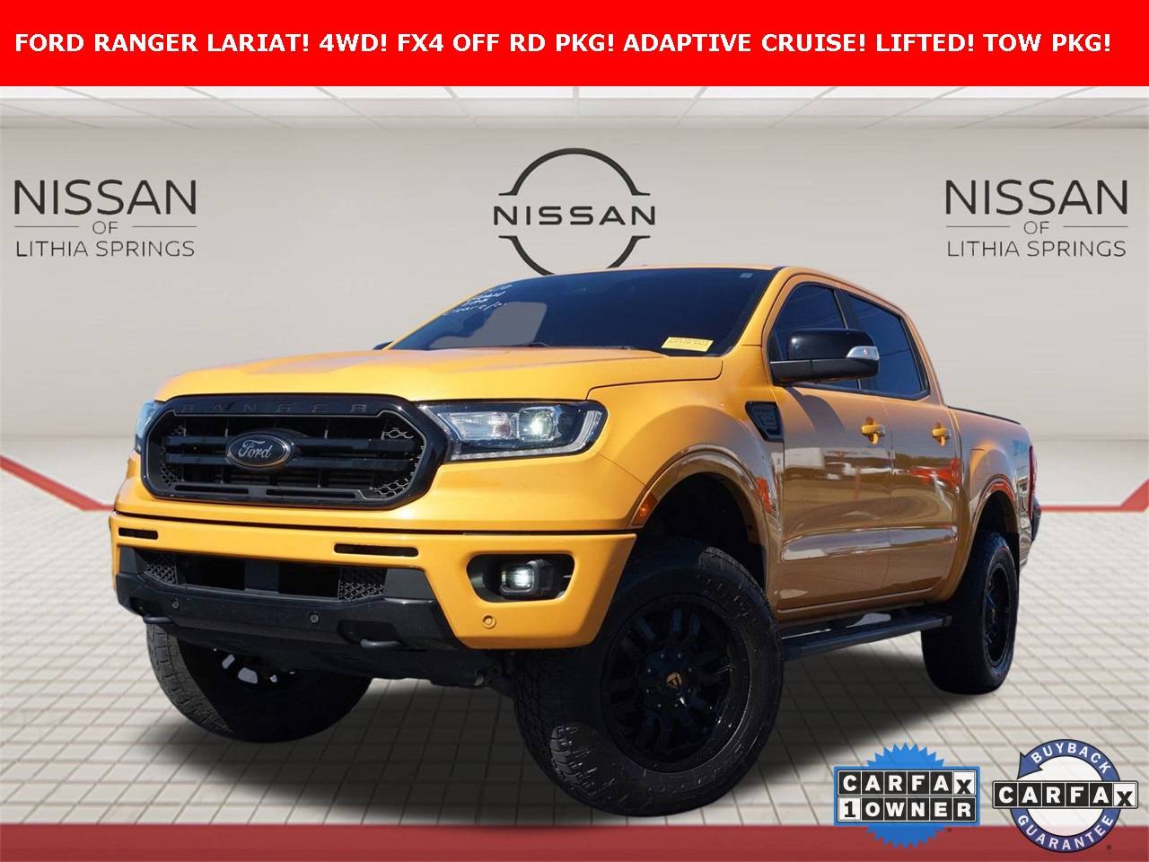 2022 Ford Ranger Lariat — Pickup Truck — 54,105 mi — Lithia Springs, GA