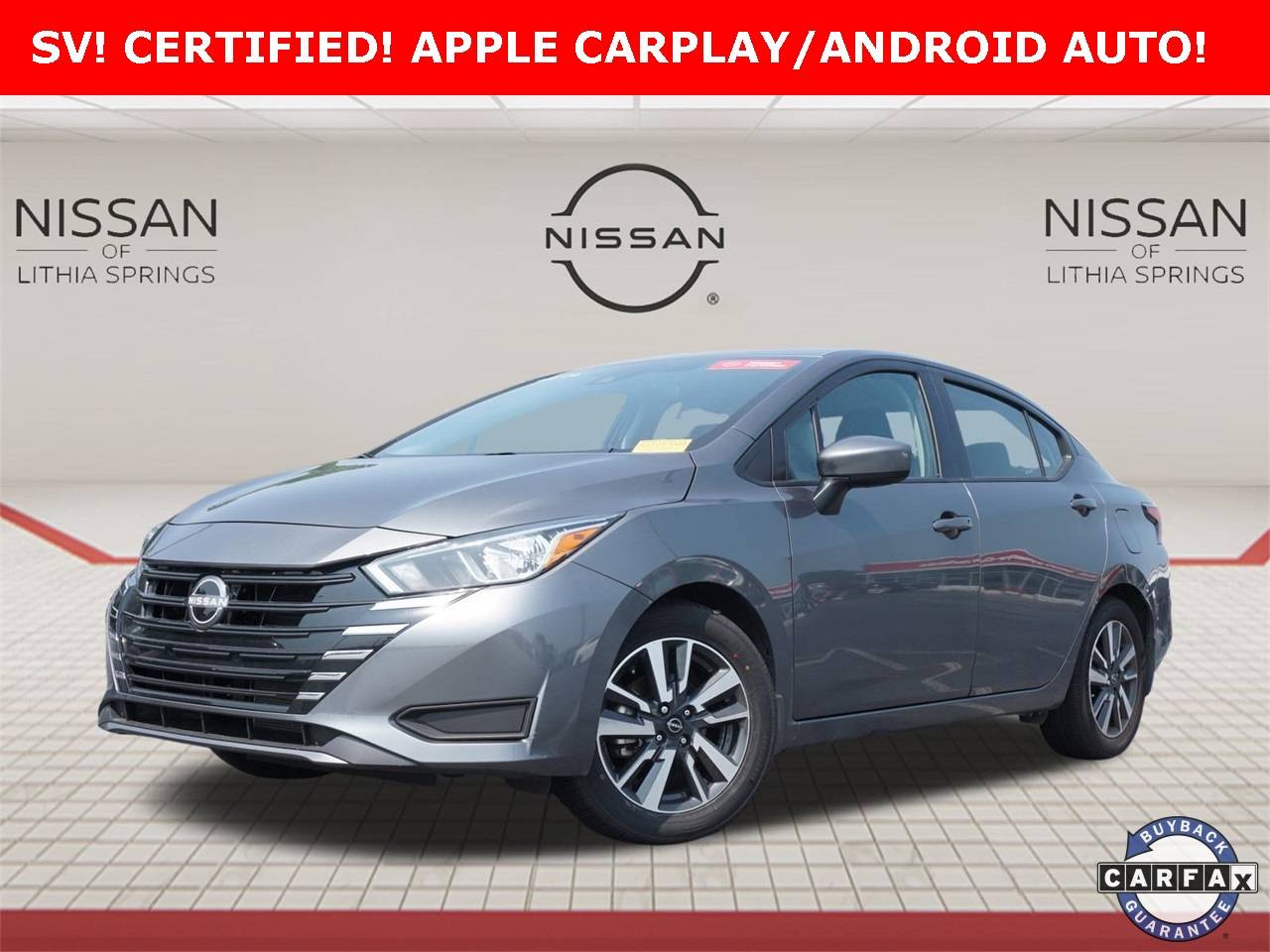 2024 Nissan Versa SV — Sedan — 4,993 mi — Lithia Springs, GA