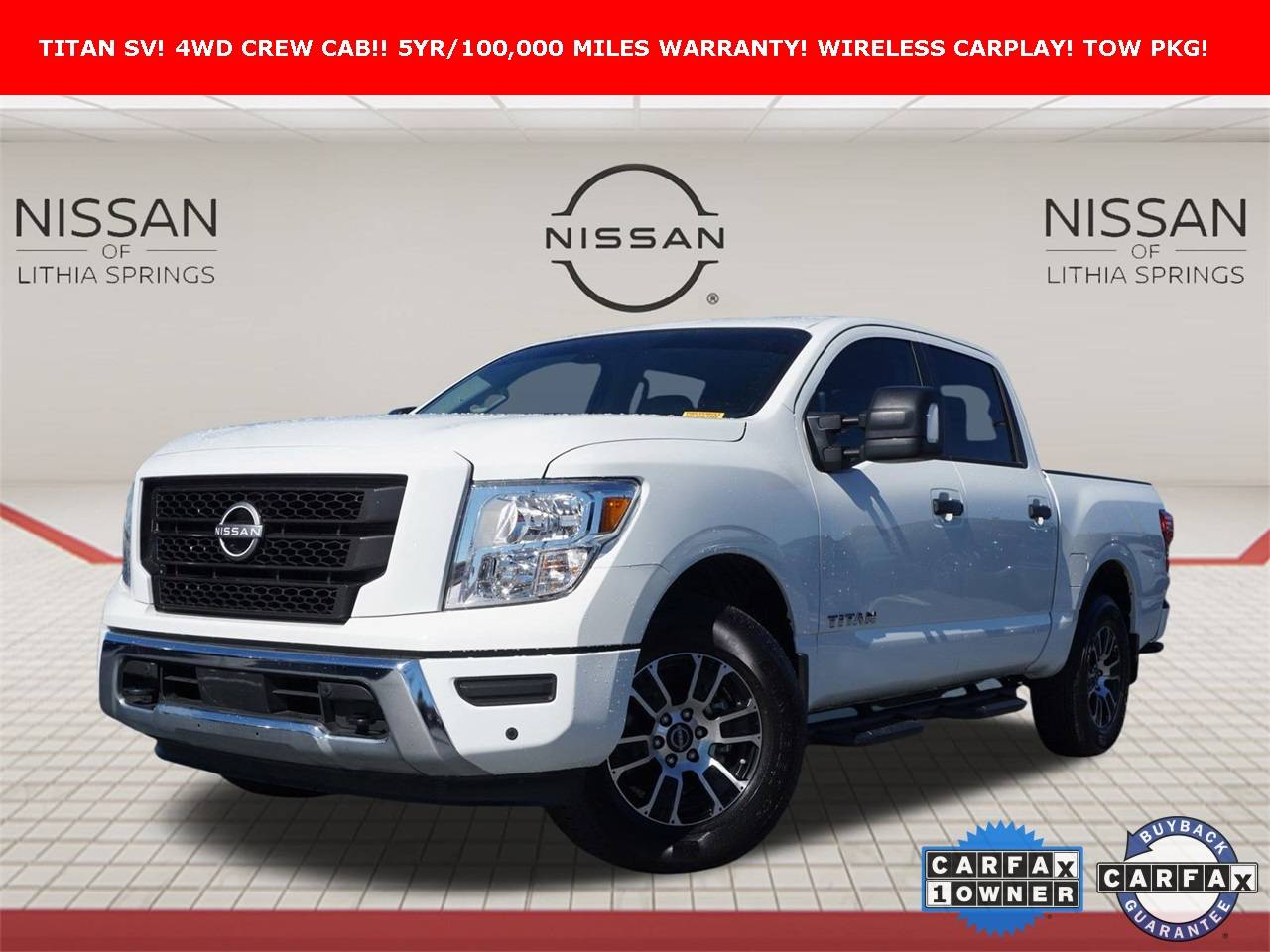 2024 Nissan Titan SV — Pickup Truck — 19,611 mi — Lithia Springs, GA