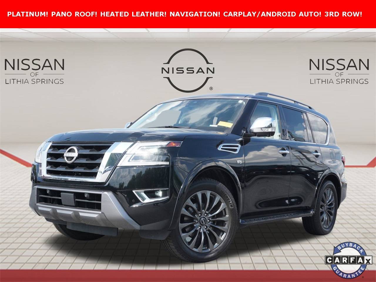2021 Nissan Armada Platinum — SUV — 55,568 mi — Lithia Springs, GA