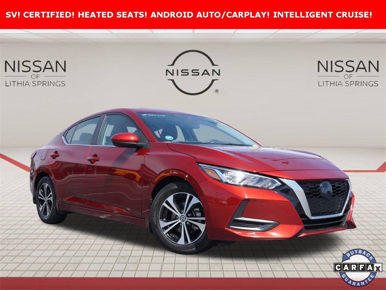 2022 Nissan Sentra SV — Sedan — 16,227 mi — Lithia Springs, GA