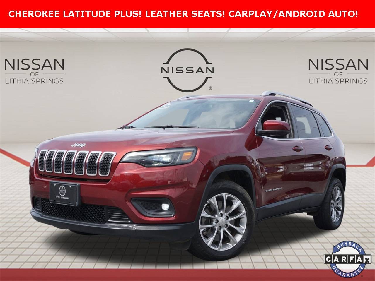 2020 Jeep Cherokee Latitude Plus — SUV — 55,721 mi — Lithia Springs, GA