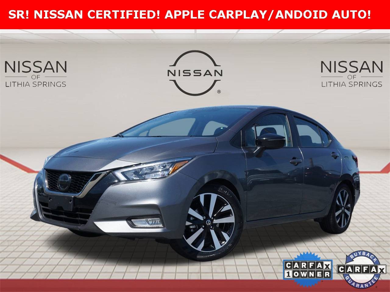 2021 Nissan Versa SR — Sedan — 54,744 mi — Lithia Springs, GA
