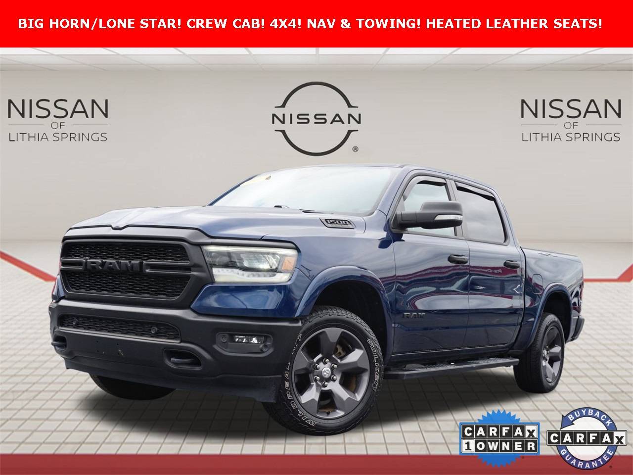 2020 Ram 1500 Big Horn — Pickup Truck — 50,727 mi — Lithia Springs, GA