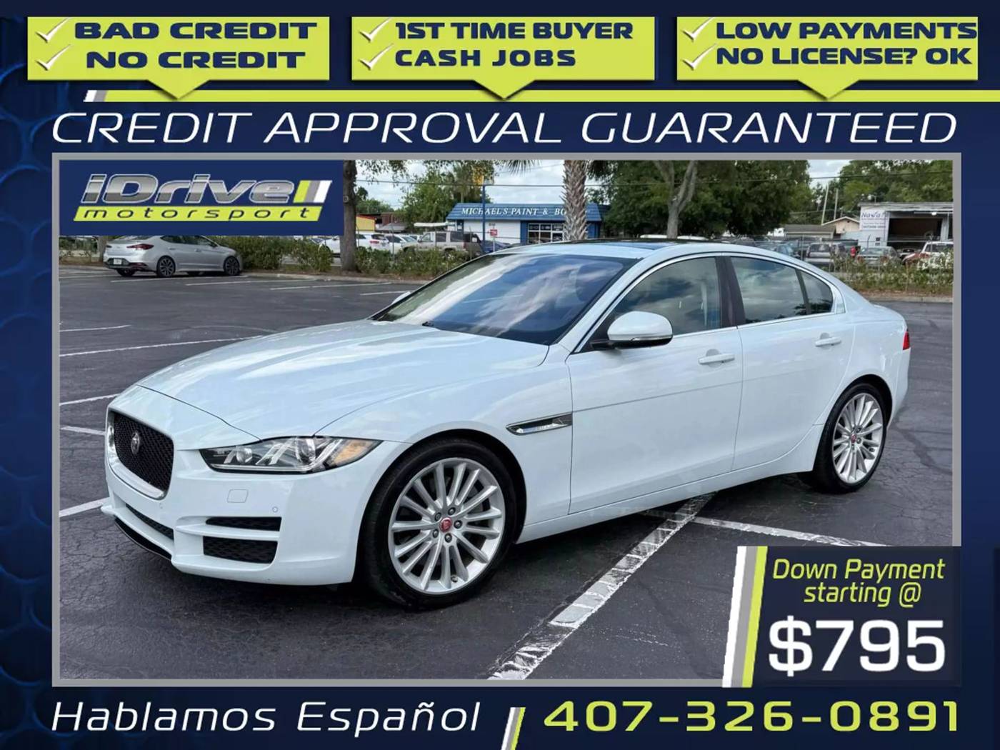 2018 Jaguar XE Portfolio — Sedan — 142,508 mi — Orlando, FL