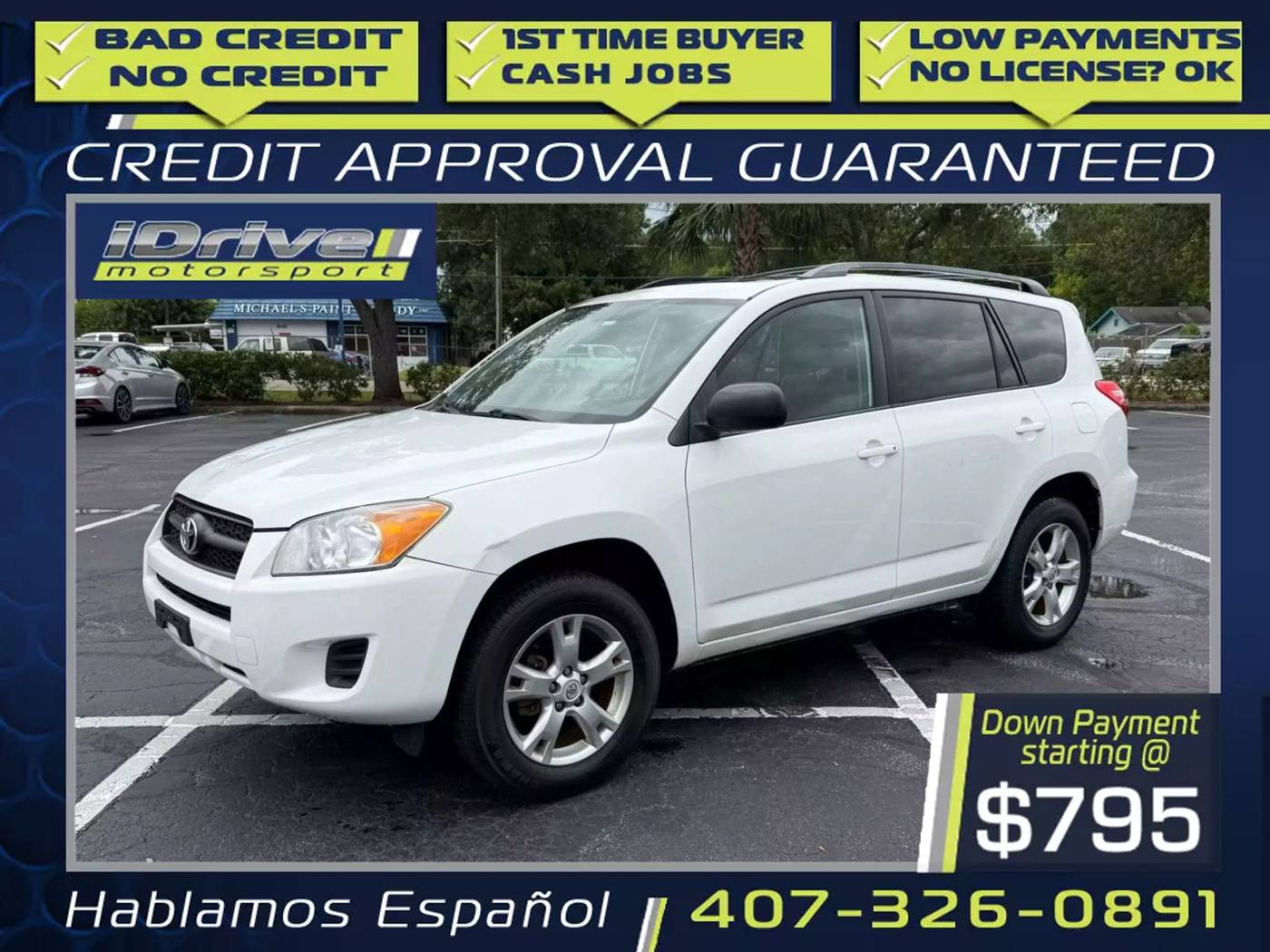 2011 Toyota RAV4 Base — SUV — 172,980 mi — Orlando, FL