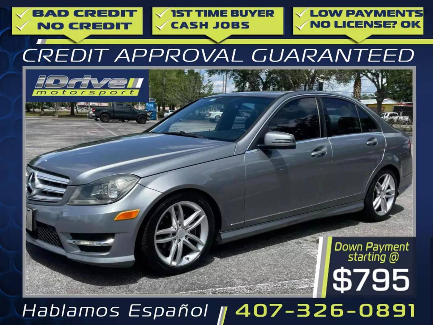 2012 Mercedes-Benz C-Class C 300 — Sedan — 167,743 mi — Orlando, FL
