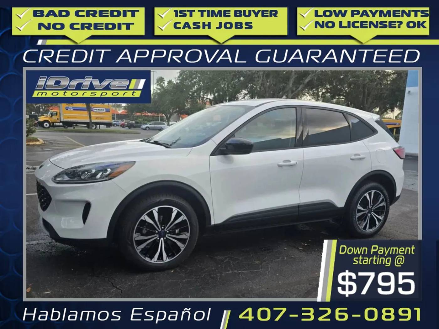 2022 Ford Escape SE — SUV — 48,598 mi — Orlando, FL