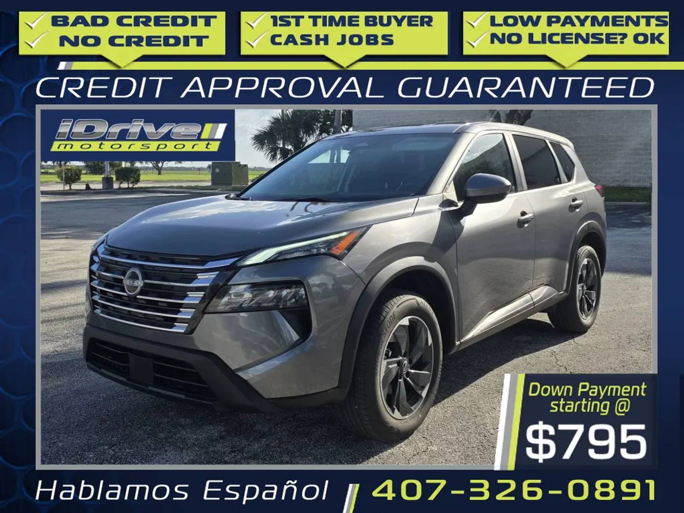 2024 Nissan Rogue SV — SUV — 5,673 mi — Orlando, FL