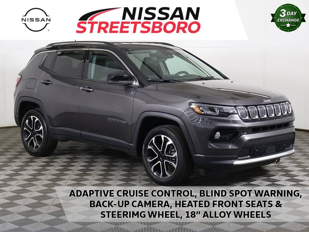 2022 Jeep Compass Limited — SUV — 20,419 mi — Streetsboro, OH
