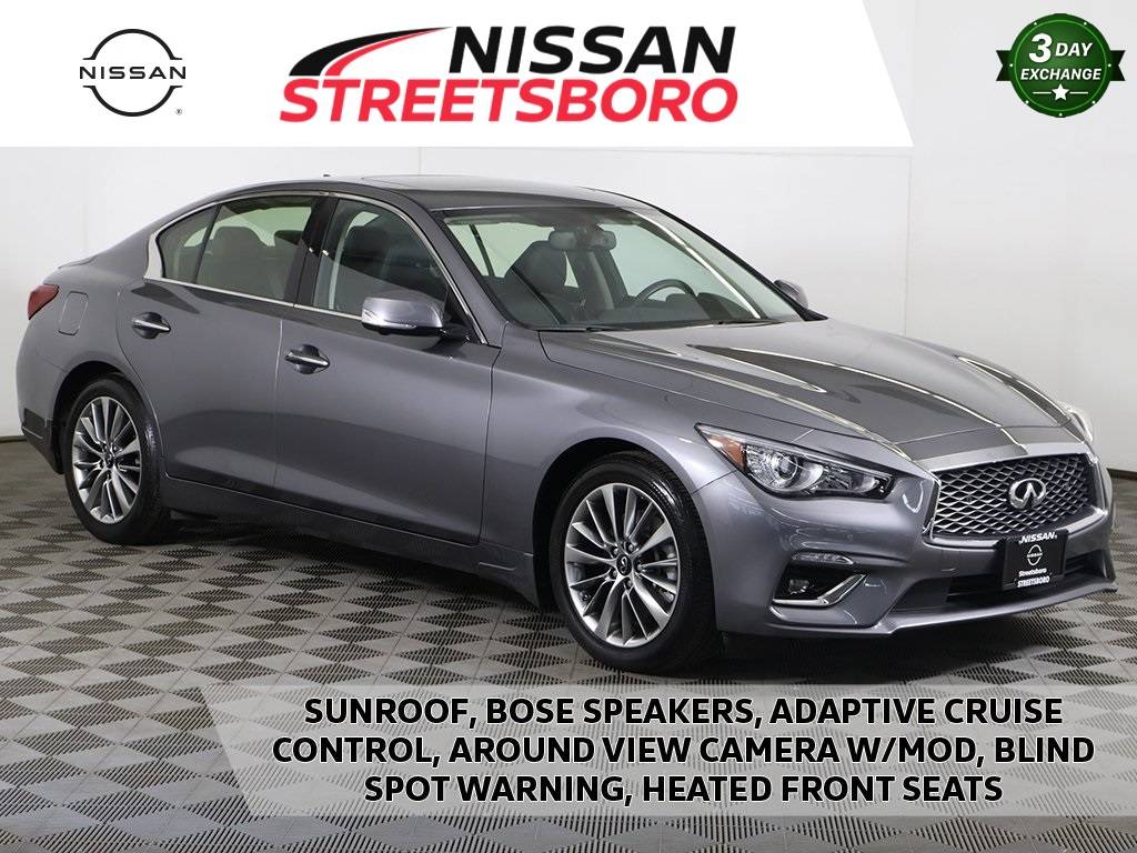 2022 INFINITI Q50 LUXE — Sedan — 18,957 mi — Streetsboro, OH