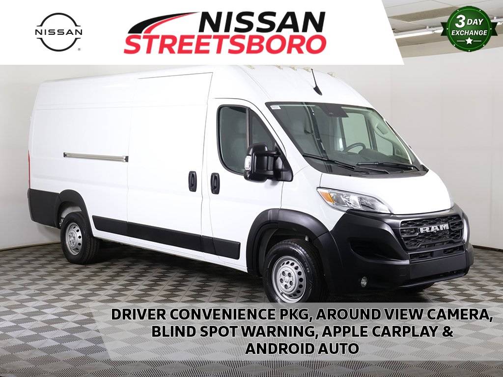 2023 Ram ProMaster Cargo Van 3500 — Cargo Van — 24,722 mi — Streetsboro, OH