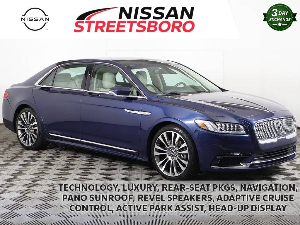 2017 Lincoln Continental Reserve — Sedan — 75,219 mi — Streetsboro, OH