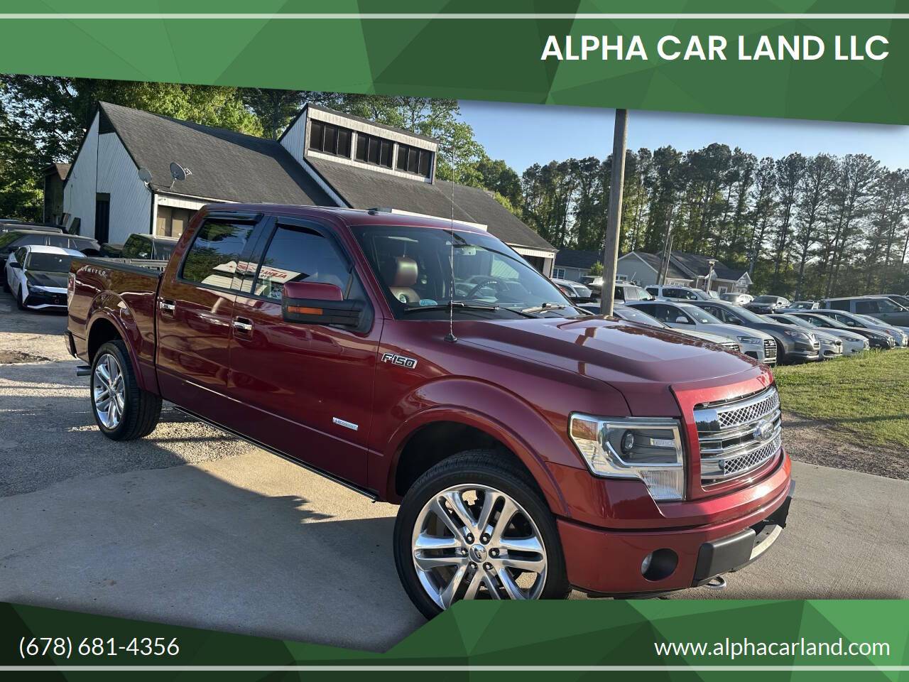 2013 Ford F-150 Limited — Pickup Truck — 166,308 mi — Snellville, GA