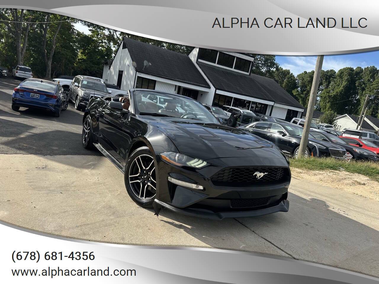 2020 Ford Mustang EcoBoost Premium — Convertible — 85,304 mi — Snellville, GA
