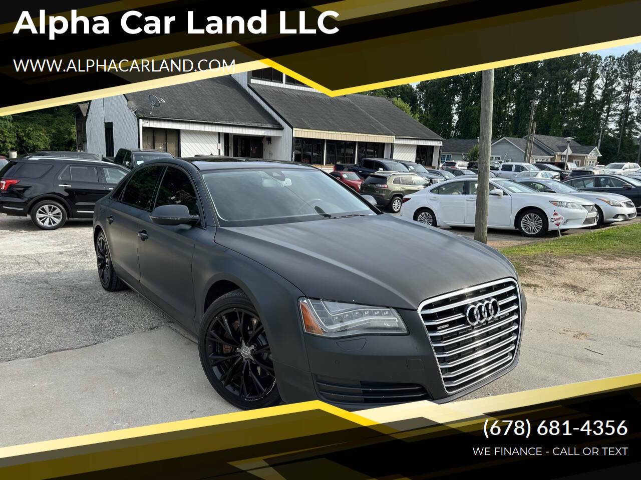 2013 Audi A8 3.0S — Sedan — 138,594 mi — Snellville, GA