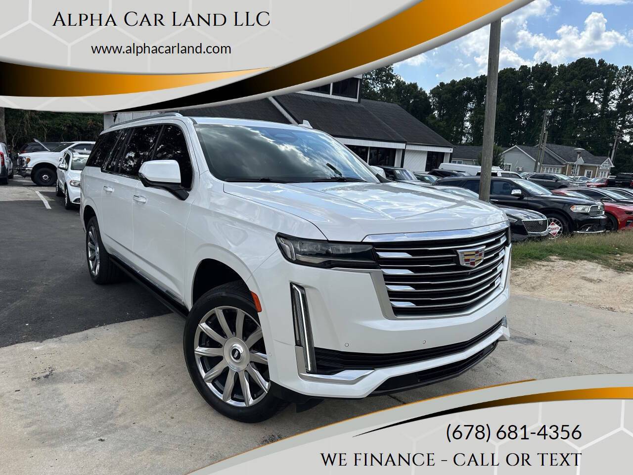 2021 Cadillac Escalade Premium Luxury Platinum — SUV — 136,135 mi — Snellville, GA