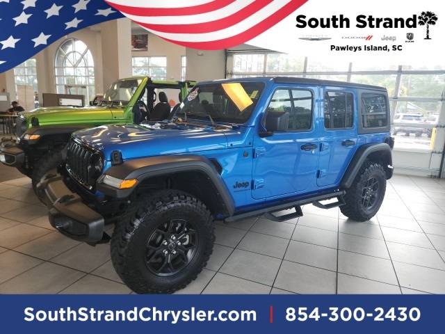 2024 Jeep Wrangler Willys — SUV — 7,000 mi — Pawleys Island, SC
