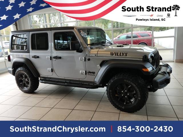 2021 Jeep Wrangler Willys — SUV — 43,984 mi — Pawleys Island, SC