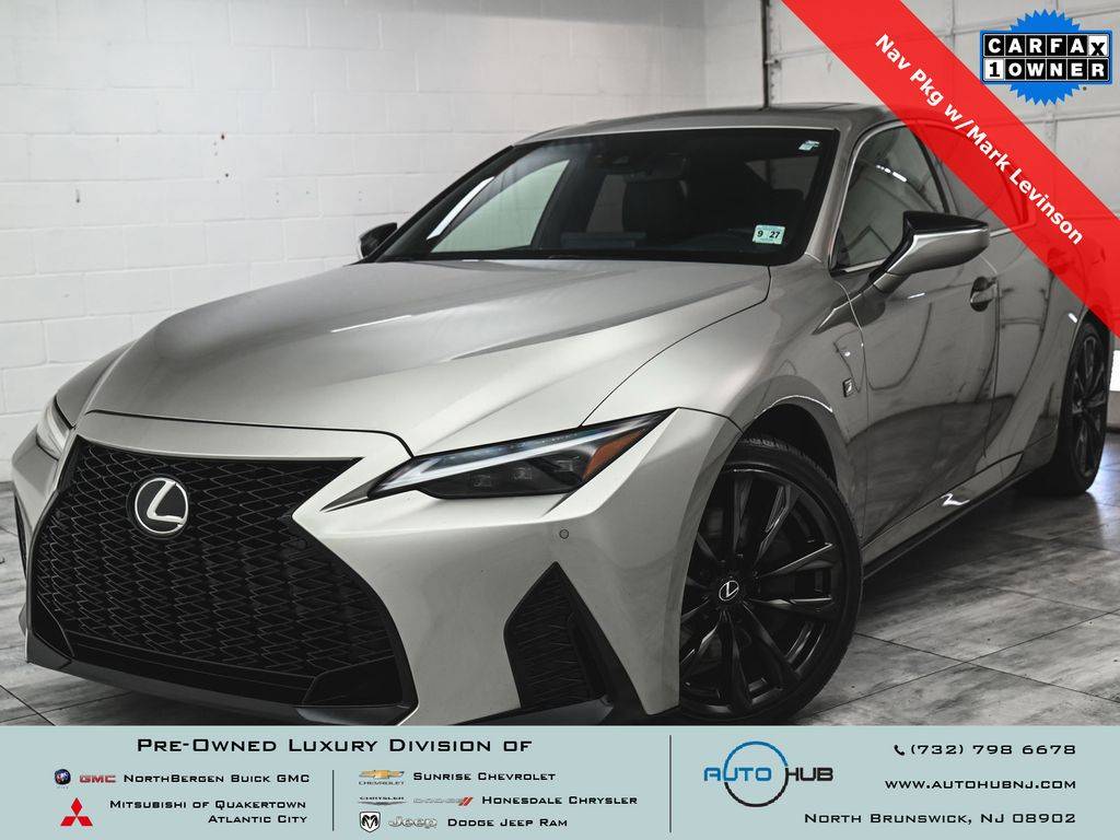 2022 Lexus IS IS 350 F SPORT — Sedan — 55,602 mi — North Brunswick Township, NJ