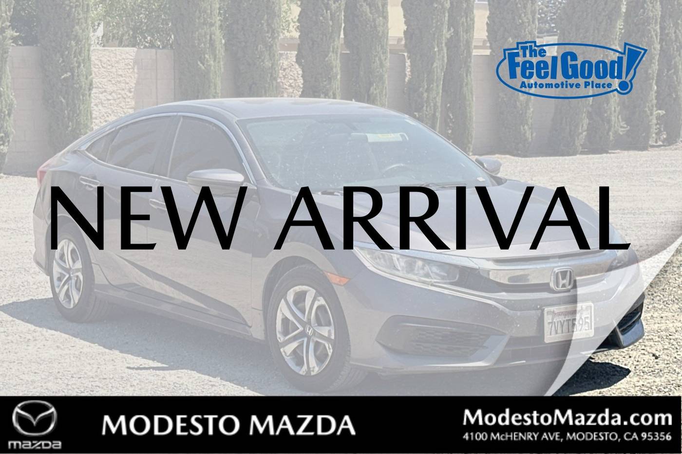 2016 Honda Civic LX — Sedan — 145,158 mi — Modesto, CA