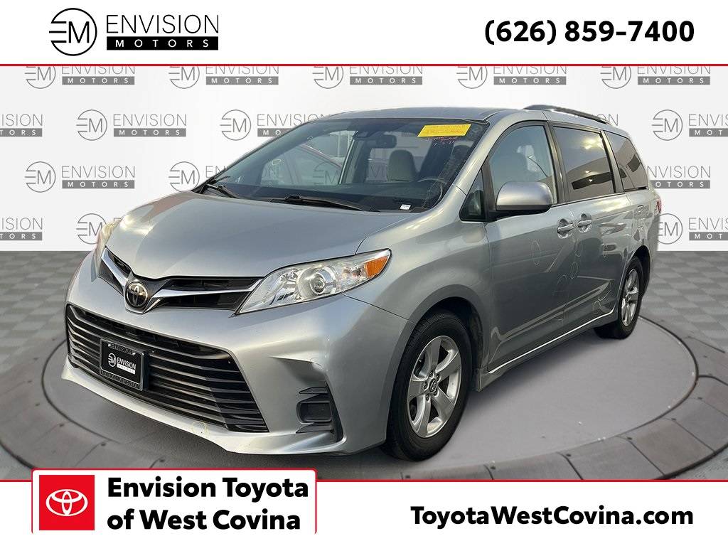 2019 Toyota Sienna LE — Minivan — 97,197 mi — West Covina, CA