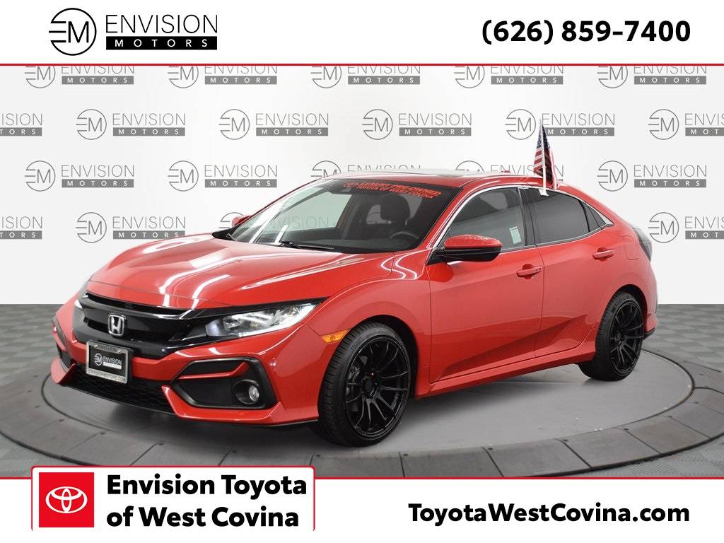 2020 Honda Civic EX — Hatchback — 80,815 mi — West Covina, CA