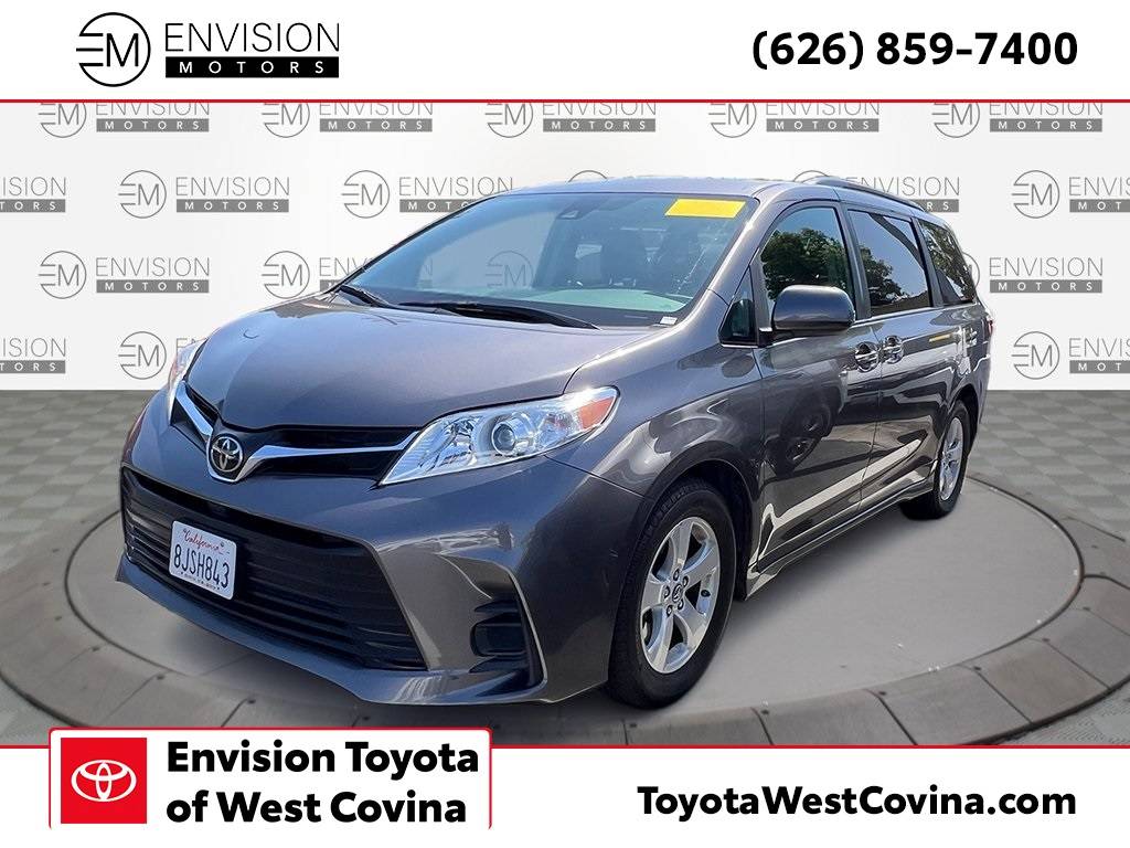 2019 Toyota Sienna LE — Minivan — 69,637 mi — West Covina, CA