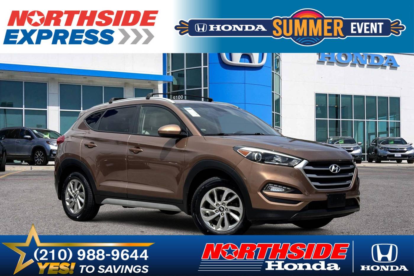 2017 Hyundai Tucson SE — SUV — 93,562 mi — Fort Hancock, TX