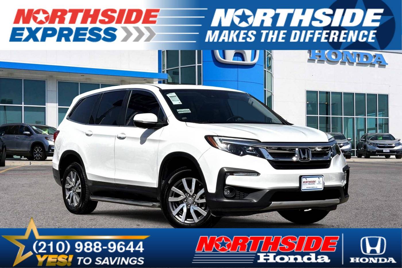 2022 Honda Pilot EX-L — SUV — 52,326 mi — Fort Hancock, TX