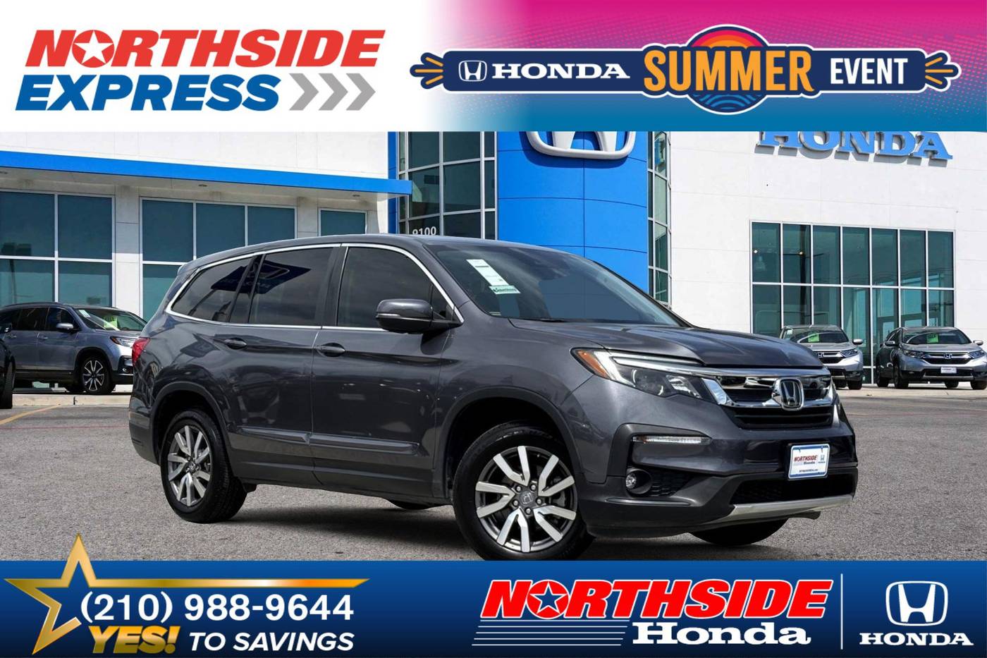 2022 Honda Pilot EX-L — SUV — 36,969 mi — Fort Hancock, TX