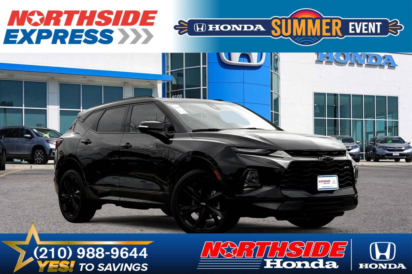 2021 Chevrolet Blazer RS — SUV — 78,293 mi — Fort Hancock, TX