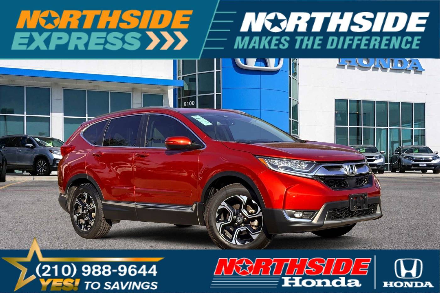 2017 Honda CR-V Touring — SUV — 37,526 mi — Fort Hancock, TX