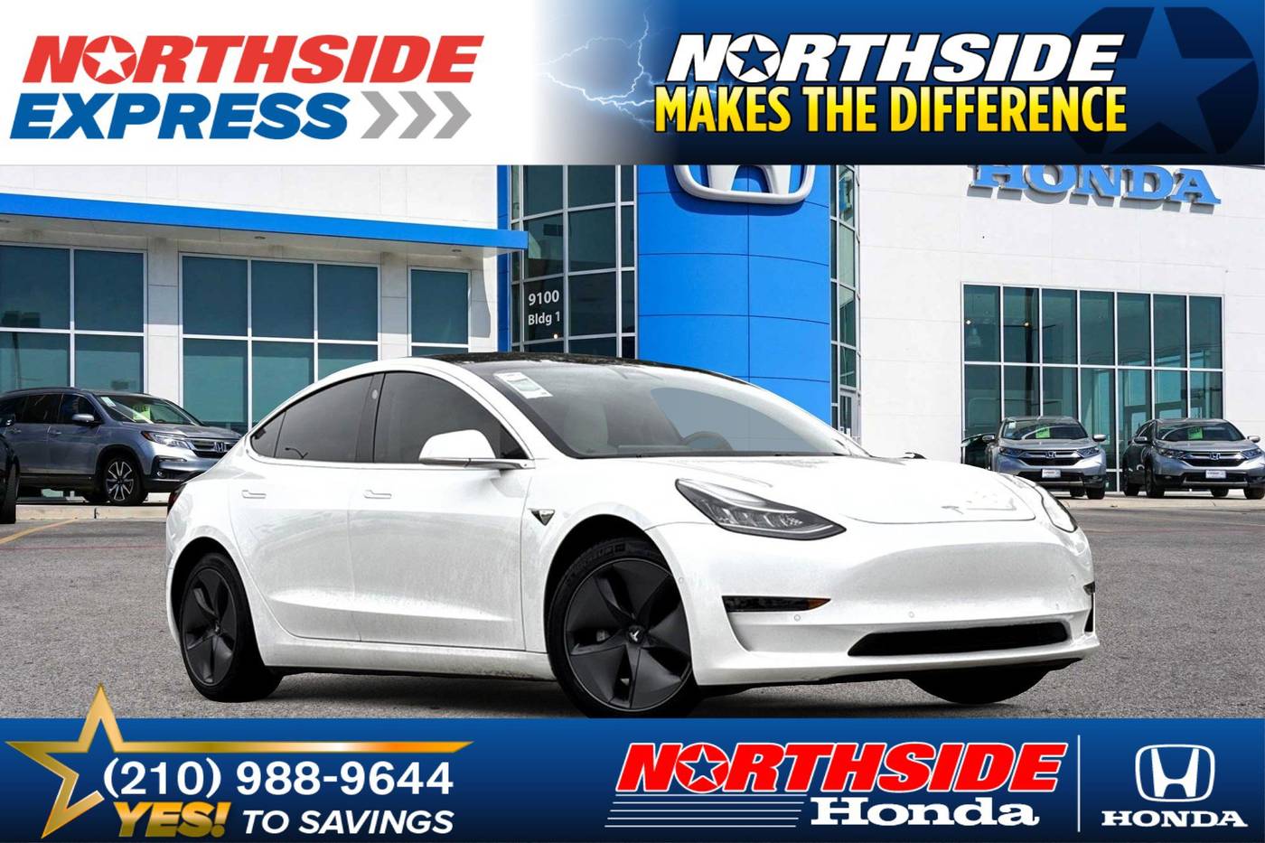 2020 Tesla Model 3 Long Range — Sedan — 45,535 mi — Fort Hancock, TX