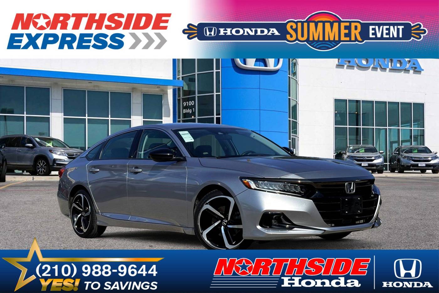 2022 Honda Accord Sport SE — Sedan — 31,870 mi — Fort Hancock, TX
