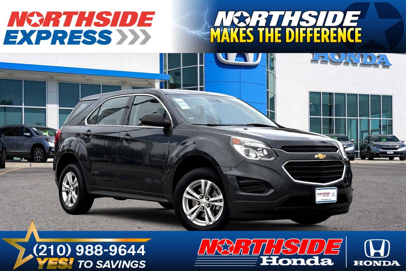 2017 Chevrolet Equinox LS — SUV — 82,066 mi — Fort Hancock, TX
