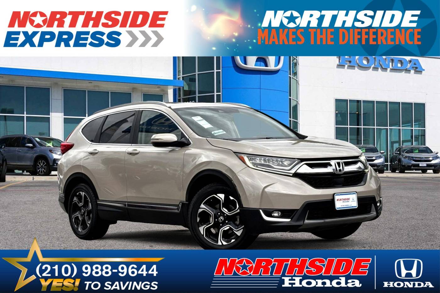 2017 Honda CR-V Touring — SUV — 99,230 mi — Fort Hancock, TX