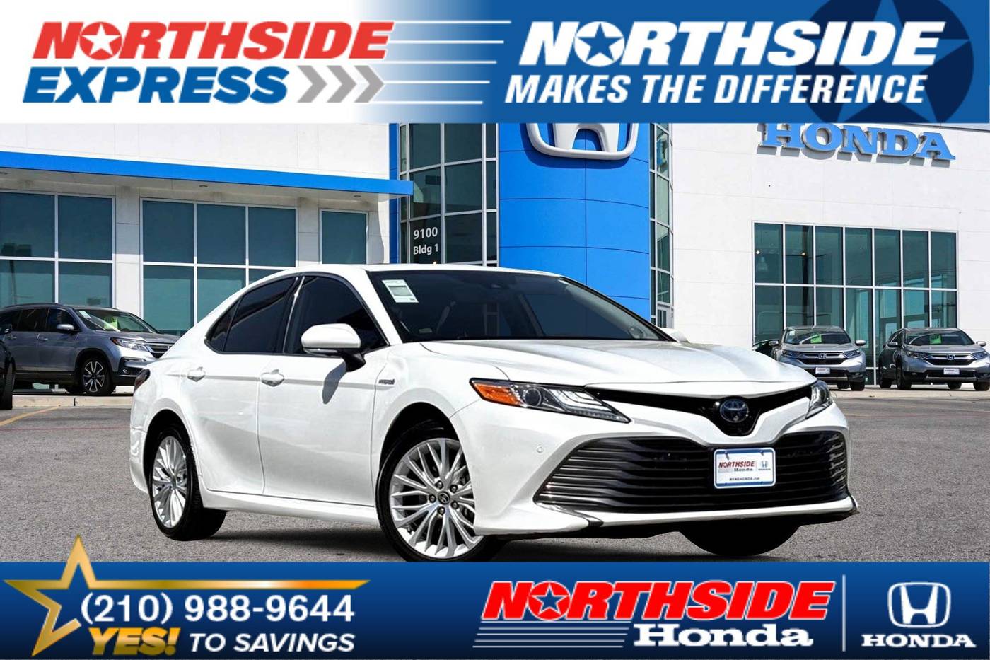 2020 Toyota Camry Hybrid XLE — Sedan — 63,639 mi — Fort Hancock, TX