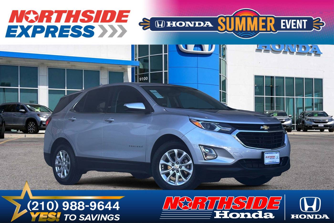 2018 Chevrolet Equinox LT — SUV — 45,961 mi — Fort Hancock, TX