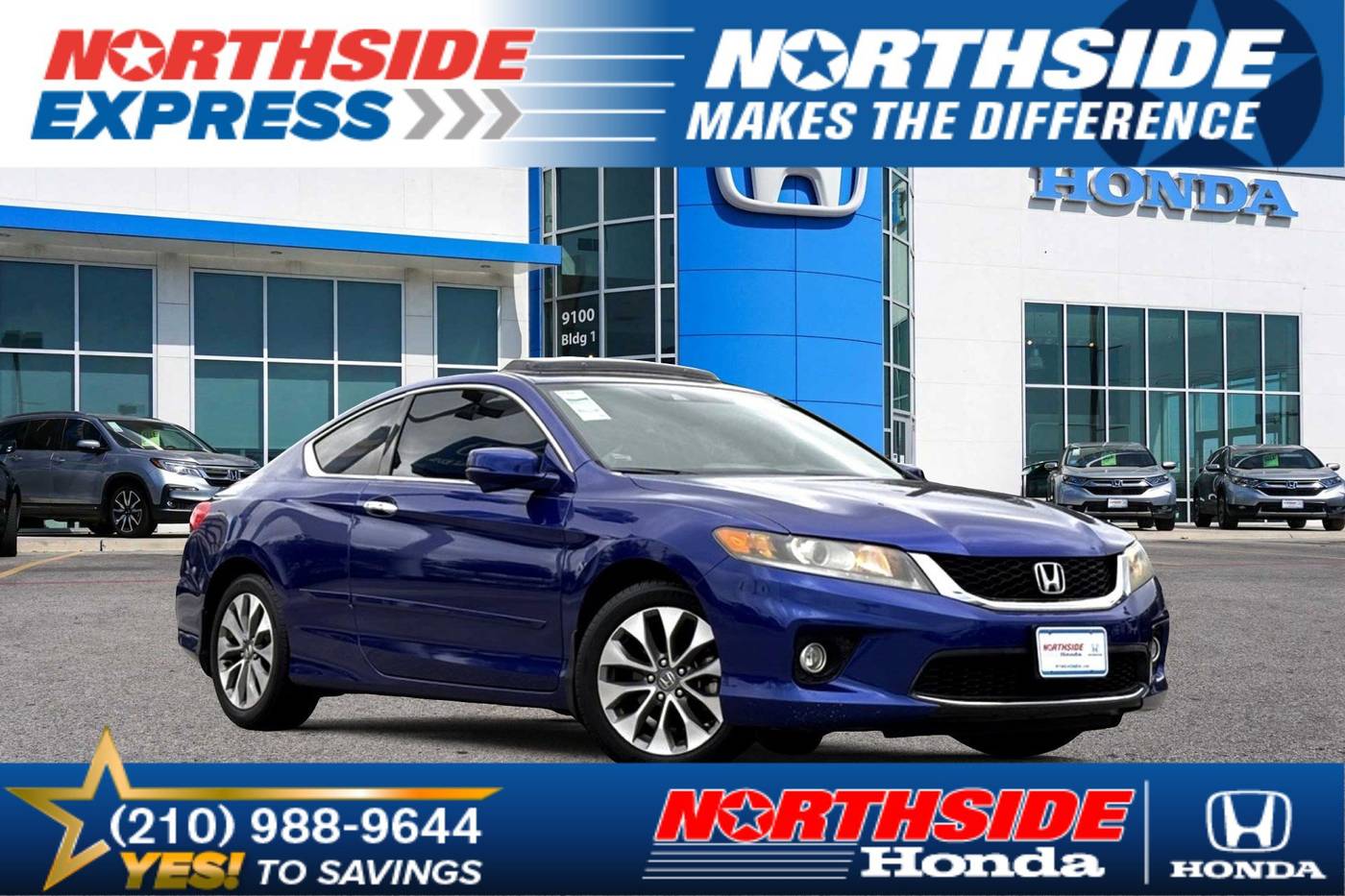 2014 Honda Accord EX-L — Coupe — 74,340 mi — Fort Hancock, TX