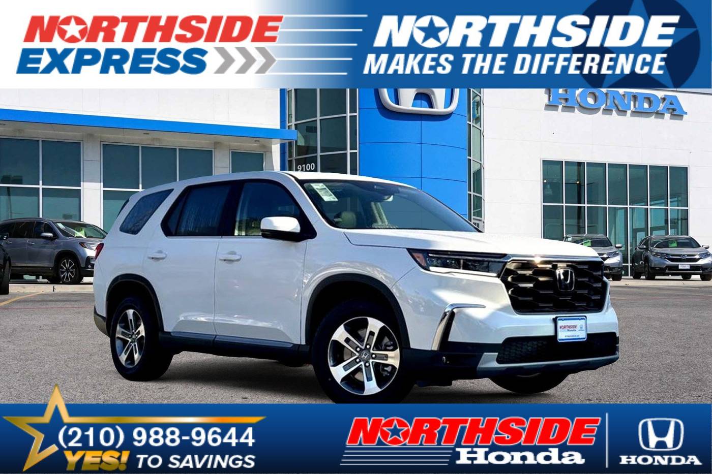 2025 Honda Pilot EX-L — SUV — 552 mi — Fort Hancock, TX
