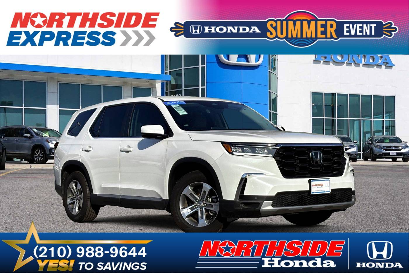 2025 Honda Pilot EX-L — SUV — 10 mi — Fort Hancock, TX